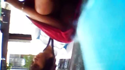Skinny frumusete în saună la femei goale sexi petrecere de student